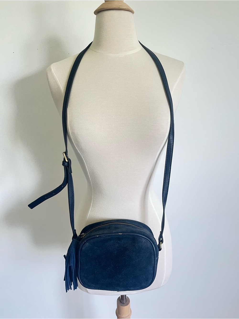 Kelly & Katie suede crossbody bag